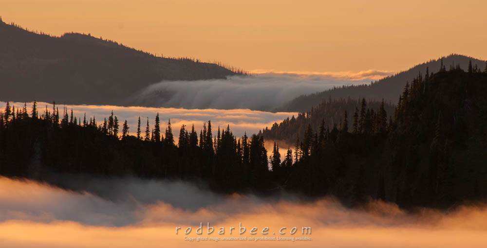Sunrise from Hurricane Ridge